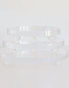 The Stage - Acrylic Footed Cake Stand - Prop Options
