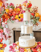 PropBundles - Round Acrylic Fillable Clear Tiers - Prop Options