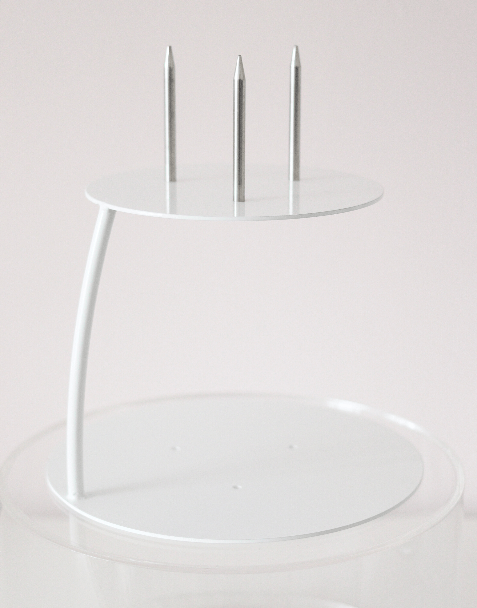 Round Floating Side Bar PropSecure® Cake Separator - Prop Options